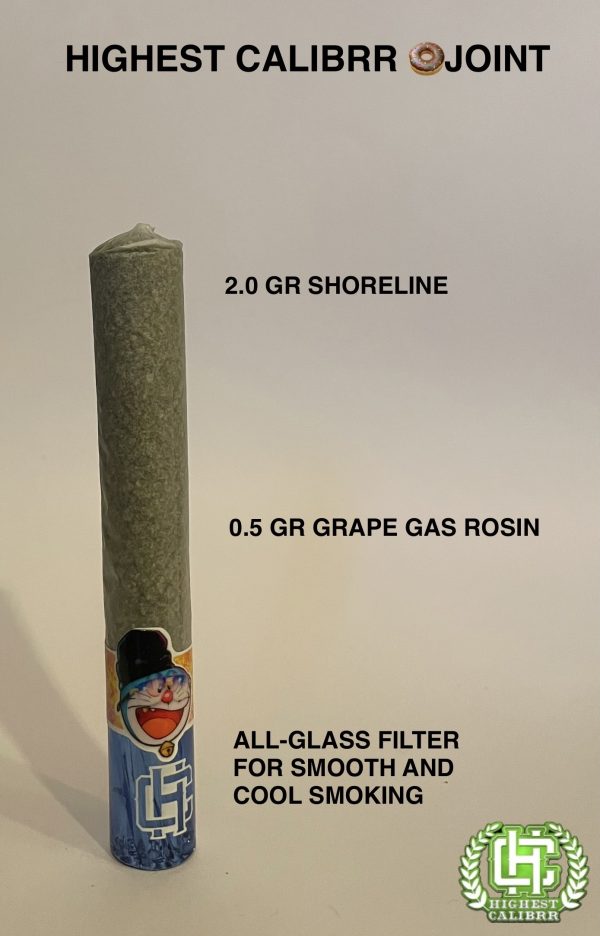 Shoreline Grape Gas Rosin 🍩 Joint - Image 3