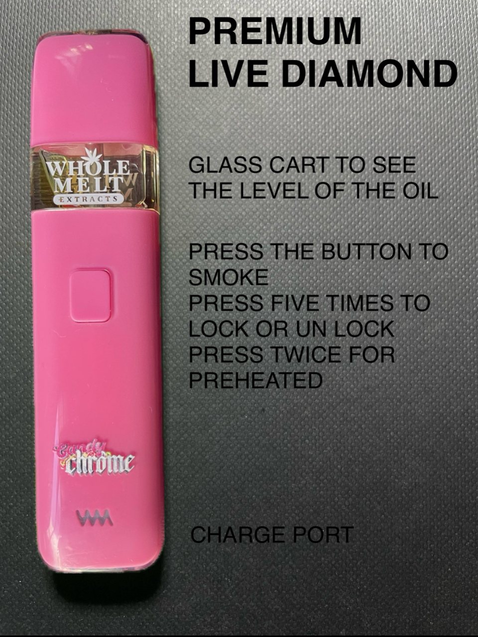 Whole Melt Extracts Candy Chrome 2 gr - Image 2